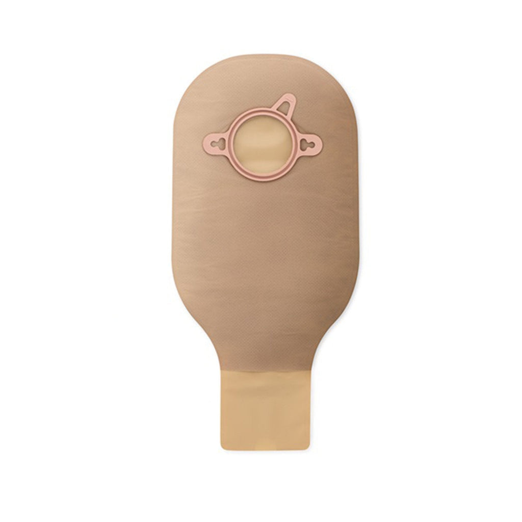 New Image™ 18113 Beige Colostomy Pouch, Pre-cut to Fit 57 mm Stomas, Red Match 18113