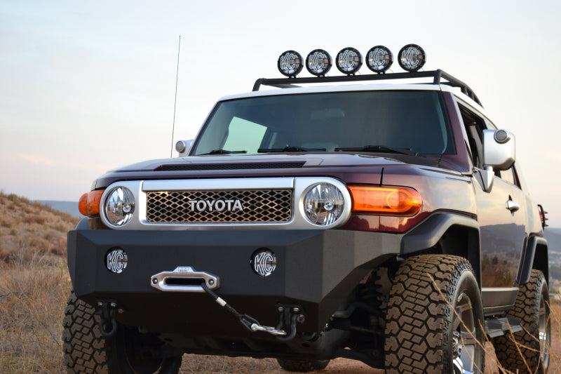 Body Armor 4x4 07-14 Toyota FJ Cruiser Pro Series Front Winch Bumper FJ-19336