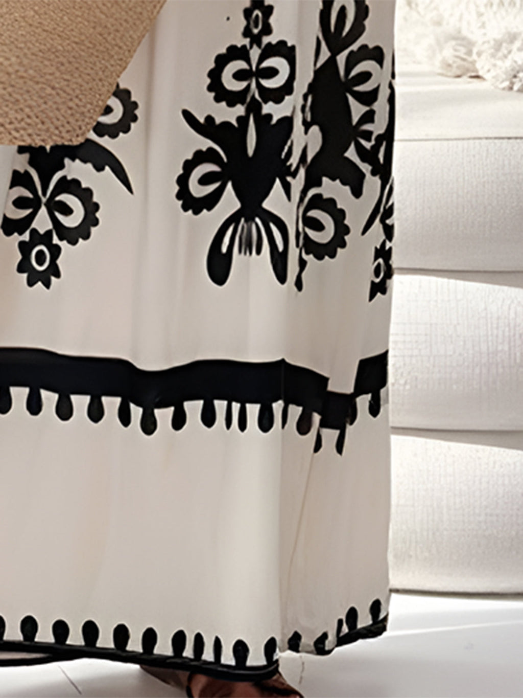 Unique Printed Spaghetti Strap Sleeveless Maxi Dress Elegant Summer Maxi Dress for Women