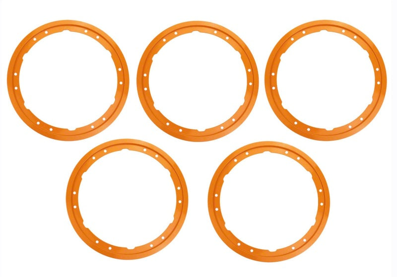 Ford Racing 2021+ Ford Bronco Functional Bead Lock Ring Kit - Orange M-1021K-BLO