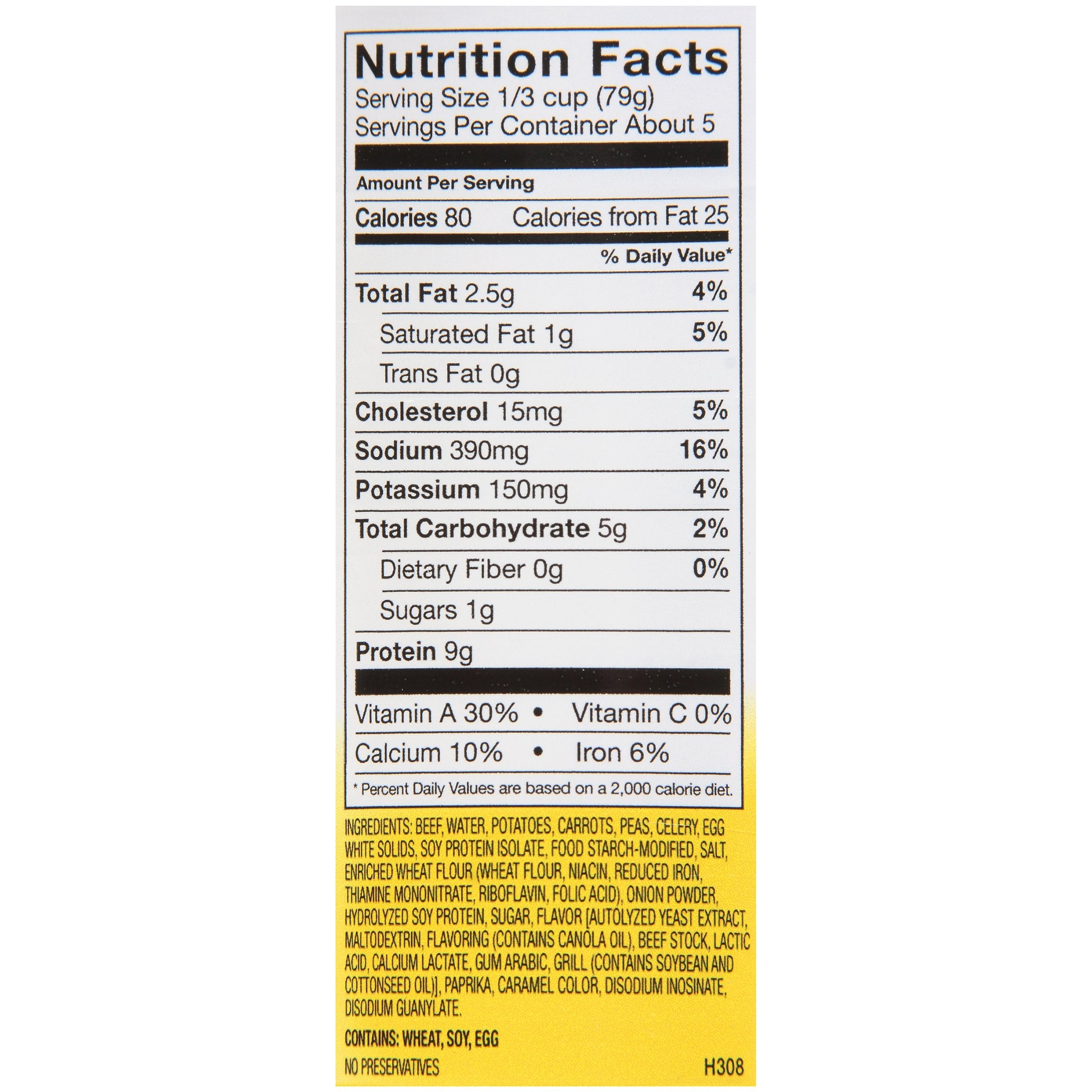 Thick-It® Purée Beef Stew Thickened Food, 15-ounce Can H308-F8800