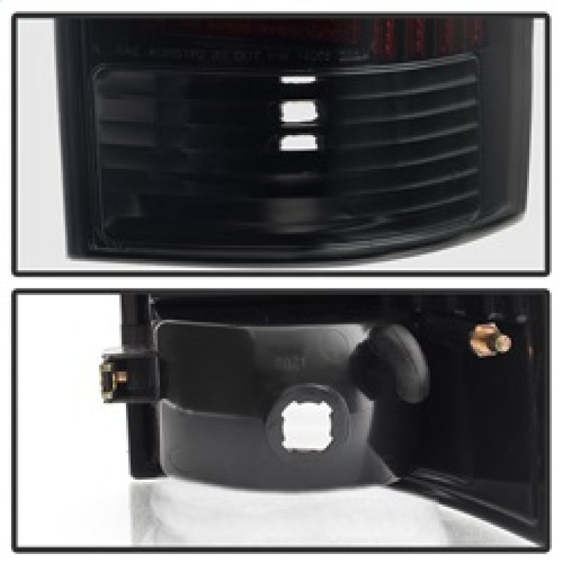 SPYDER xTune 05-15 Toyota Tacoma (Excl LED Tail Lights) LED Tail Lights - Blk Smk (ALT-ON-TT05-LBLED-BSM) 9038556
