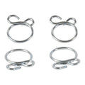 ALL BALLS, All Balls Hose Clamps Refill Kit (4-Pack) - Durable and Reliable for Universal Use