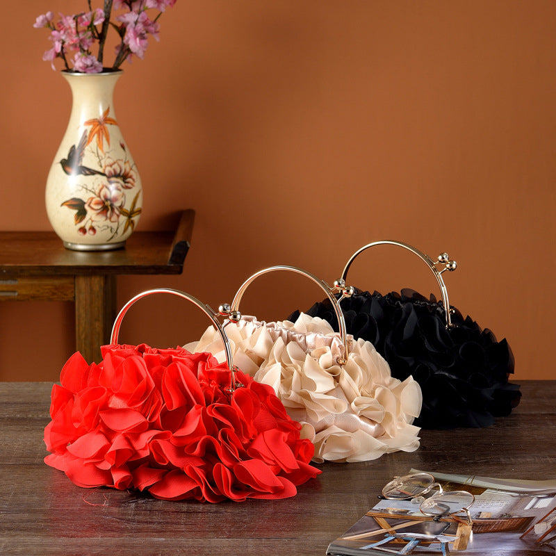 Handheld Ladies' Polyester Banquet Bag