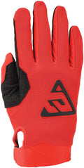 Answer 24 Peak Gloves Red/Black Youth - XL 442875