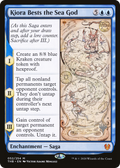 Kiora Bests the Sea God (PPTHB-52P) - Theros Beyond Death Promos Foil
