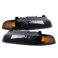 SPYDER Xtune Plymouth Breeze 96-00 Crystal Headlights Black HD-JH-PB96-AM-BK 9023316