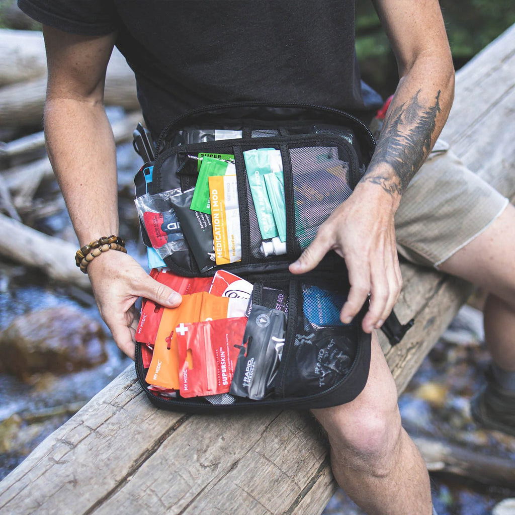 FIrst Aid Kit My Medic™ MYFAK Standard Gray Nylon Bag MM-KIT-U-MED-GRY-STN-V2