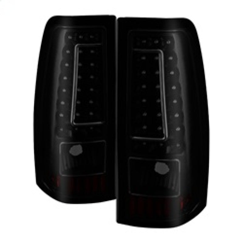 SPYDER xTune 03-06 Chevy Silverado 1500 (w/o Stepside) LED Tail Lights - Blk Smoke (ALT-ON-CS03-G2-LED-BSM) 9039218