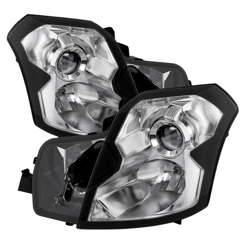 SPYDER Xtune Cadillac Cts 03-07 Crystal Headlights Halogen Model Only Chrome HD-JH-CCTS03-C 9023804