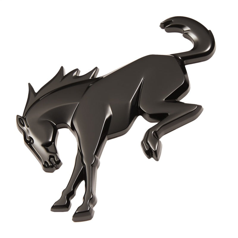 Ford Racing 2021 Bronco Rear Emblem - Black M-1447-BRB