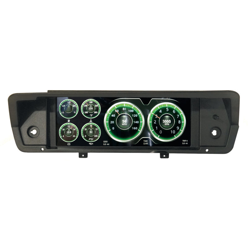 AutoMeter 72-76 Dodge/Plymouth A-Body InVision Direct Fit Digital Dash, Color LCD 7009