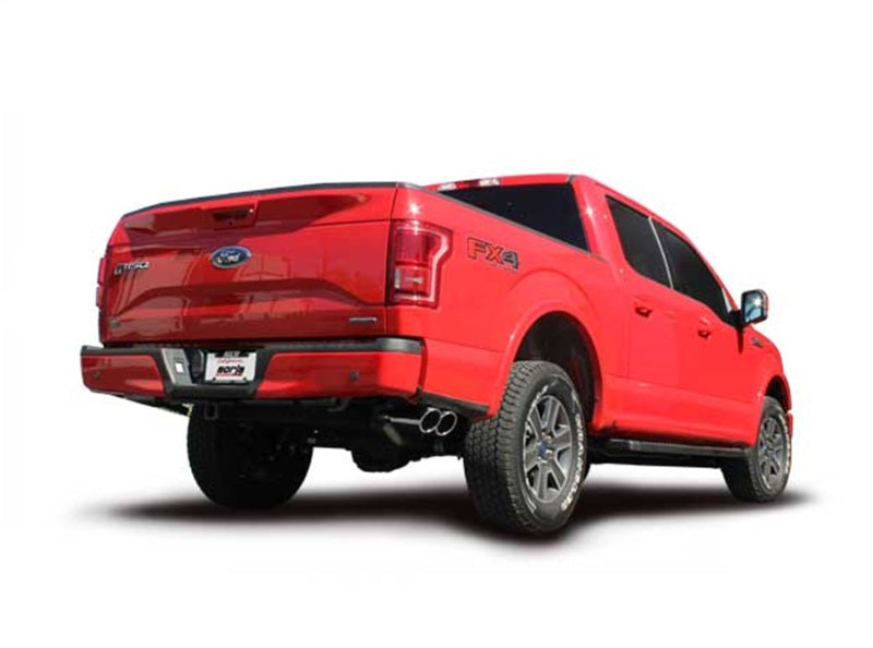 Borla 15-16 Ford F-150 3.5L EcoBoost Ext. Cab Std. Bed Catback Exhaust Touring Truck Side Exit 140617