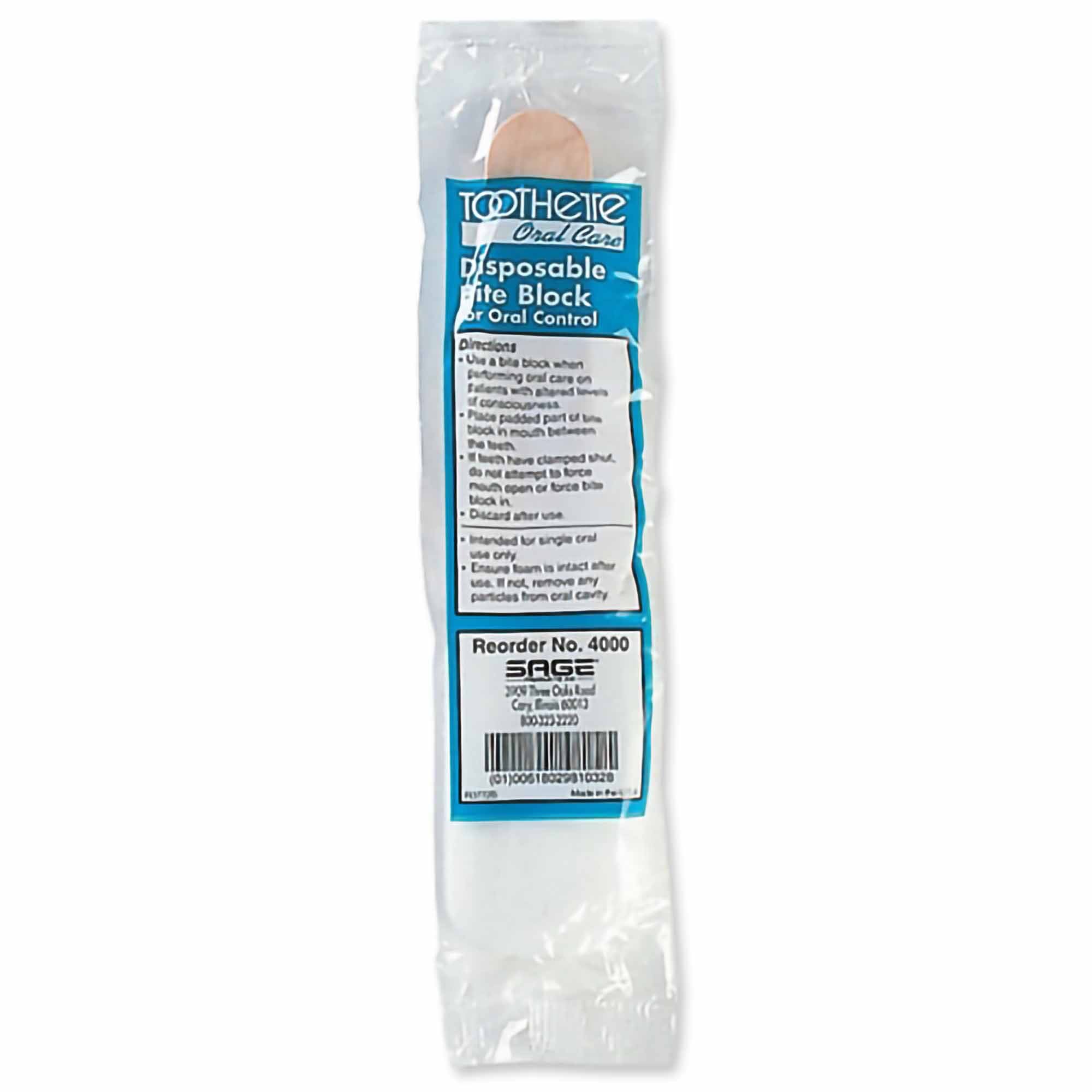 Toothette® Bite Block / Tongue Depressor 4000