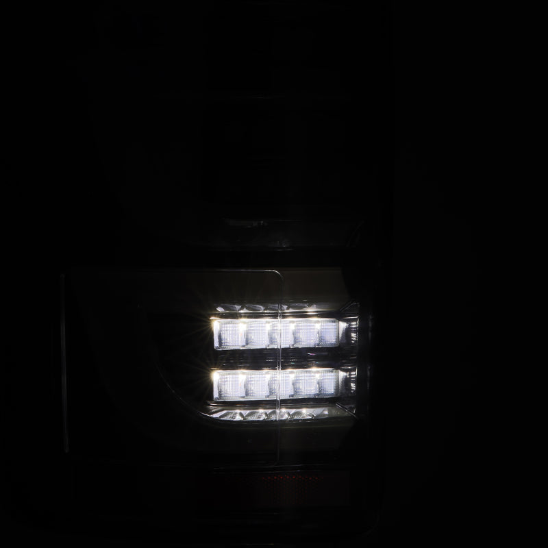 AlphaRex 15-20 Ford F150 Luxx-Series LED Tail Lights Alpha-Black 652030 *Discontinued