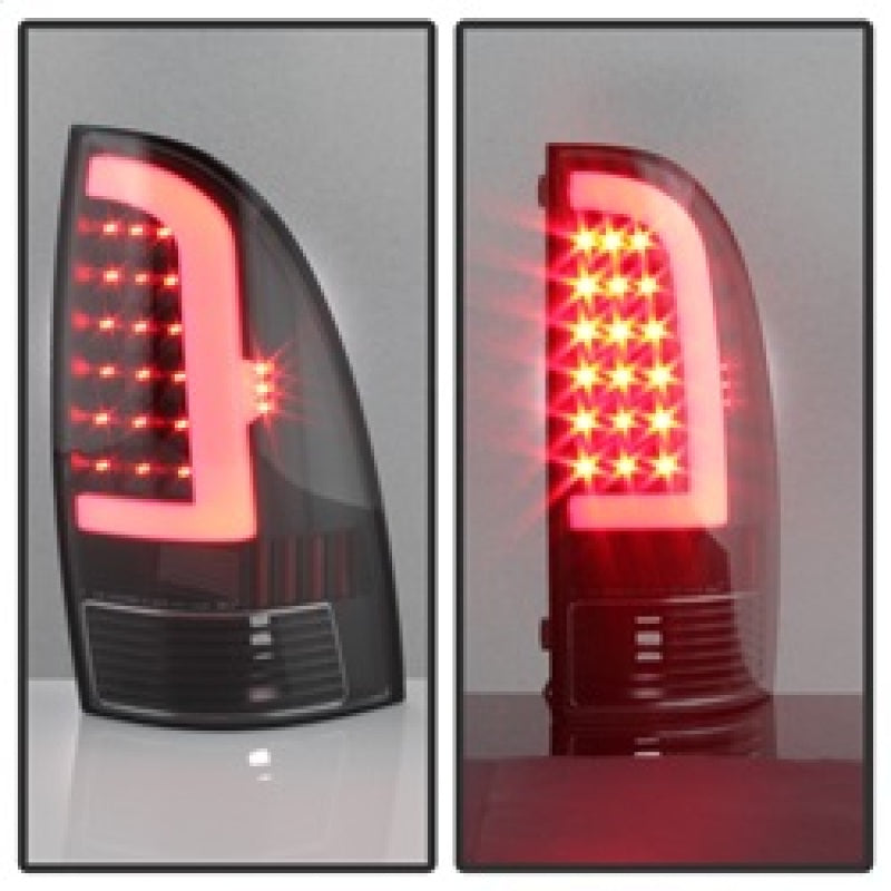 SPYDER xTune Toyota Tacoma 05-15 Tail Lights - Light Bar LED - Black ALT-ON-TT05-LBLED-BK 5082121