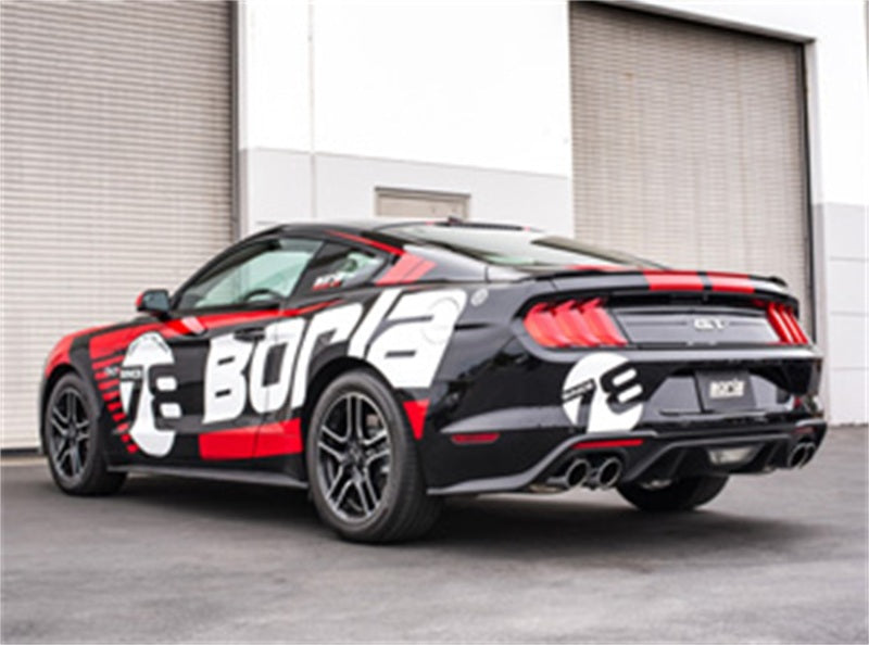 Borla 2018 Ford Mustang GT 5.0L AT/MT (w/o Valves) ATAK 3in Cat-Back Exhaust w/Polished Tips 140746