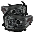 SPYDER Toyota Tundra 2014-2016 Projector Headlights Light Bar DRL Smoke PRO-YD-TTU14-DRL-SM 5080172