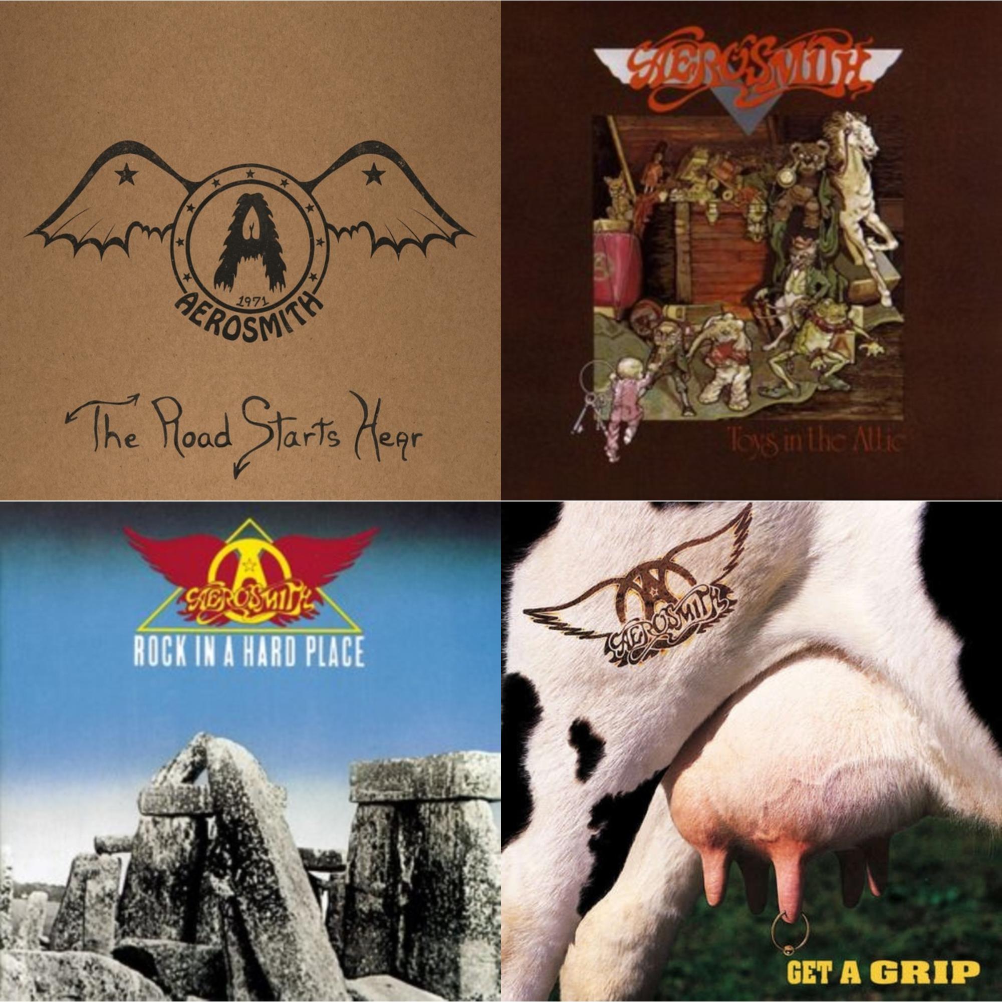 1971: The Road Starts Here & Toys In The Attic & Rock In A Hard Place & Get A Grip