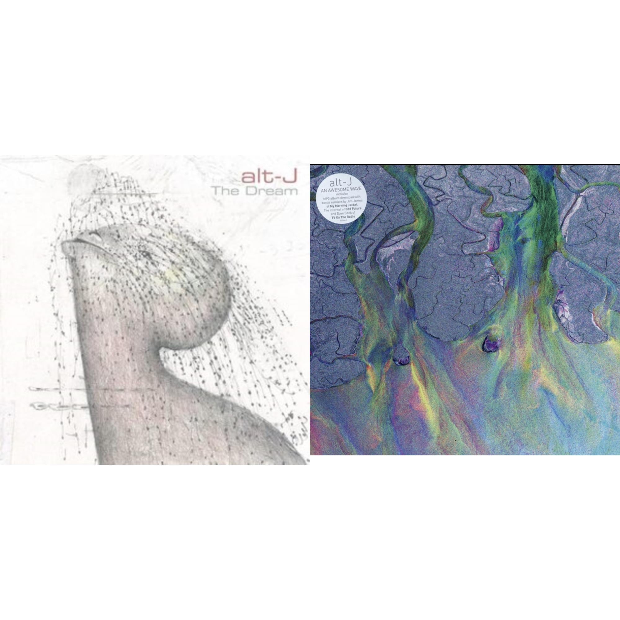 Alt-J - Dream & Awesome Wave - LP Vinyl Bundle