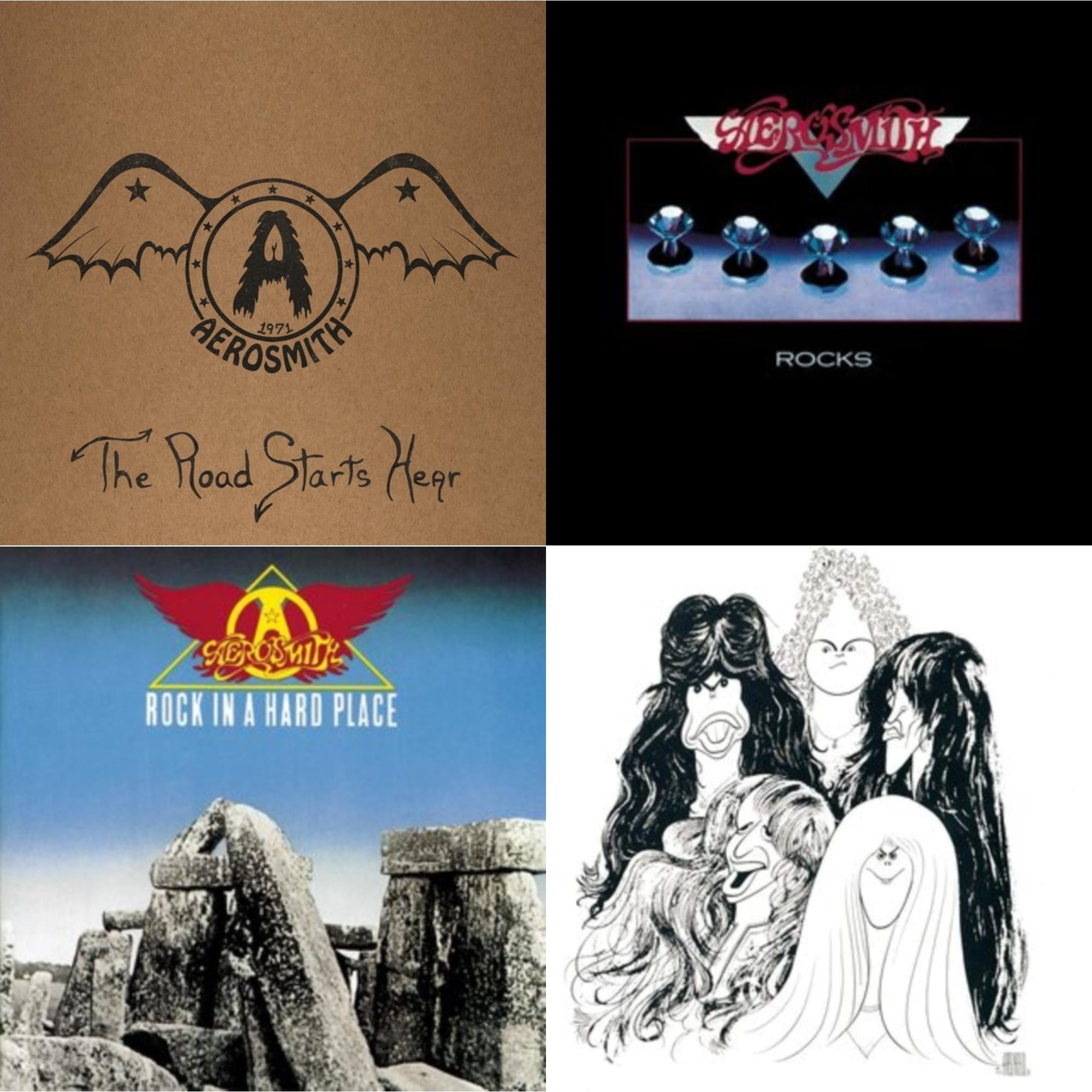 1971: The Road Starts Here & Rocks & Rock In A Hard Place & Draw The Line