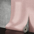 50cm Linen 3D Foam Self-adhesive PVC Solid Color Thickened Waterproof Background Wall Renovation Wallpaper Wall Stickers