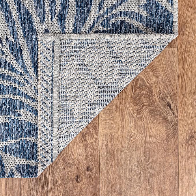 Keen Home Design Terrace Outdoor Area Rug - 10x14 Washable Indoor/Outdoor Rug for Patio, Kitchen, Balcony, Beach, Garden, Deck and Porch, Size: 10'x14'