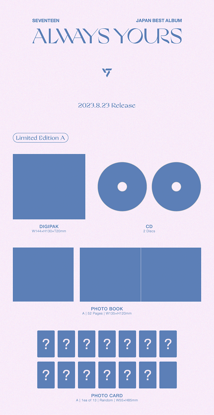 Seventeen Japan Best Album - Always Yours
