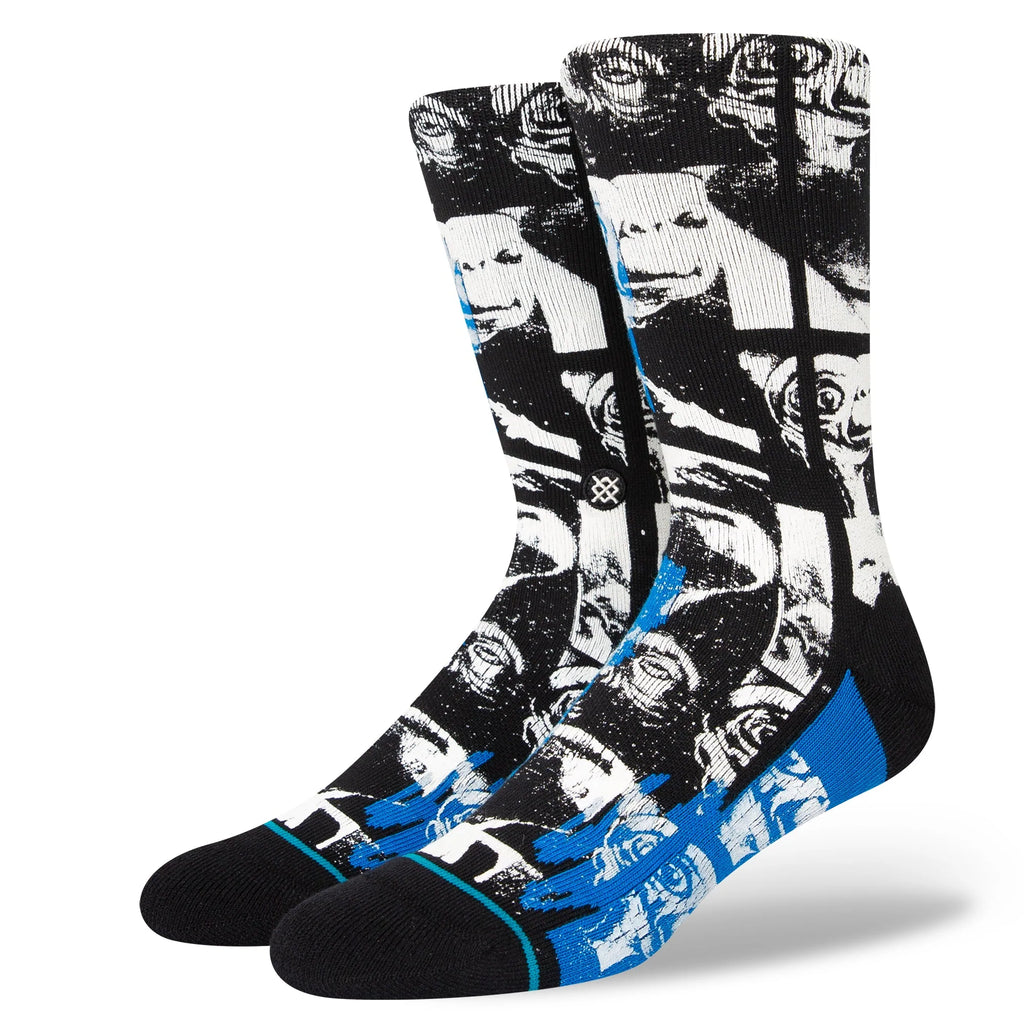 Stance E.T. Phone Home Crew Socks - Black