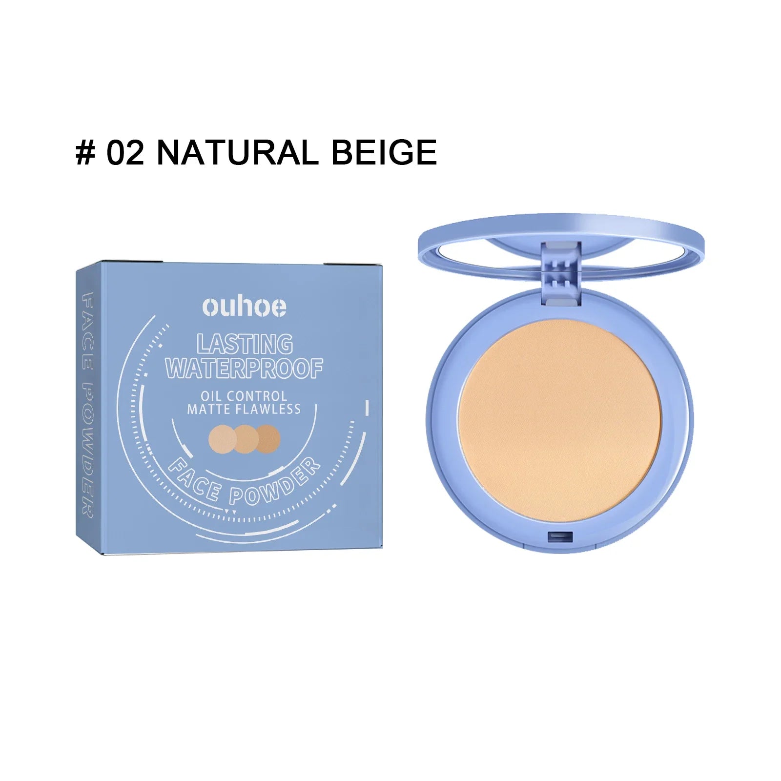 Face Loose Powder Quicksand Setting Spray Freshing Foundation Matte Oil Control Lasting Waterproof Makeup Facial Setting Powder