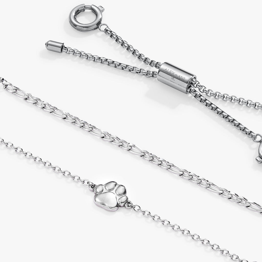 Paw Print Stranded™ Bracelet Set