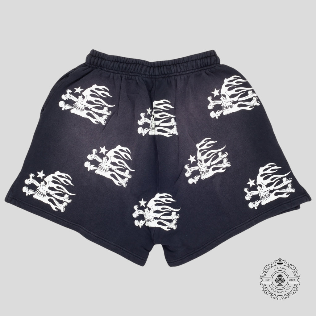 Hellstar Skull Shorts in Black