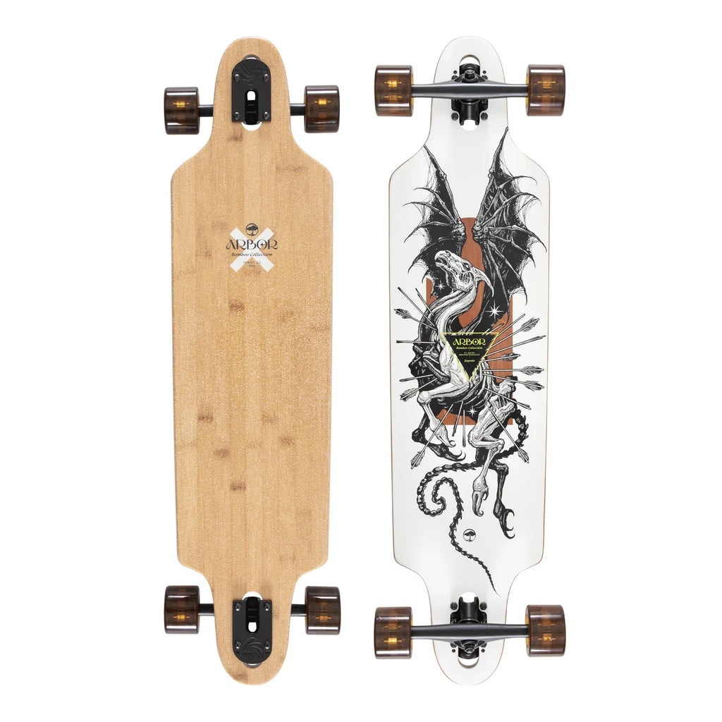 Arbor Bamboo Zeppelin 36 K Darmaeva Longboard Complete - 36″