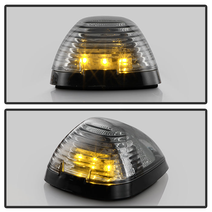 SPYDER xTune Ford SuperDuty F250-F250 99-15 Amber LED Cab Roof lights - Smoke ACC-LED-FDSD99-CR-SM 9924590