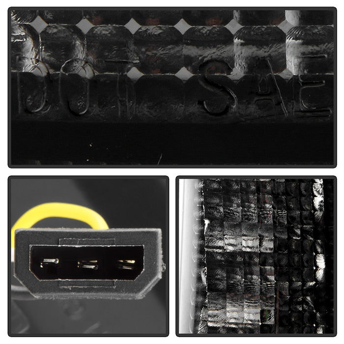 SPYDER xTune Ford Superduty F250-F650 03-07 Amber LED Mirror Signal Lens - Smoke ACC-LED-FDSD99-MR-SM 9924729