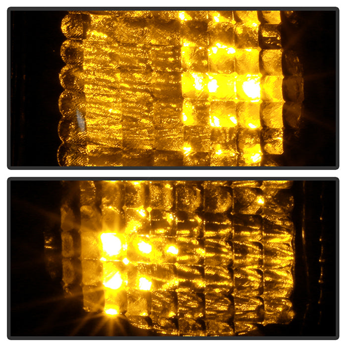 SPYDER xTune Ford Superduty F250-F650 03-07 Amber LED Mirror Signal Lens - Smoke ACC-LED-FDSD99-MR-SM 9924729