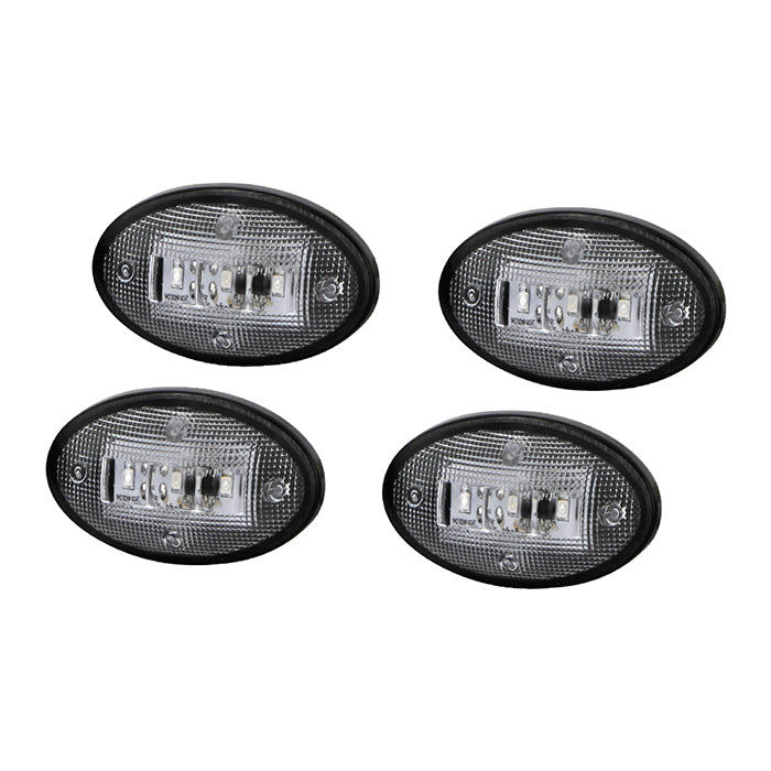 SPYDER Xtune Ford Superduty F250-F550 99-10 Dually Fender LED Side Fender Lights Clear ACC-LED-FDSD99-SL-C 9924651