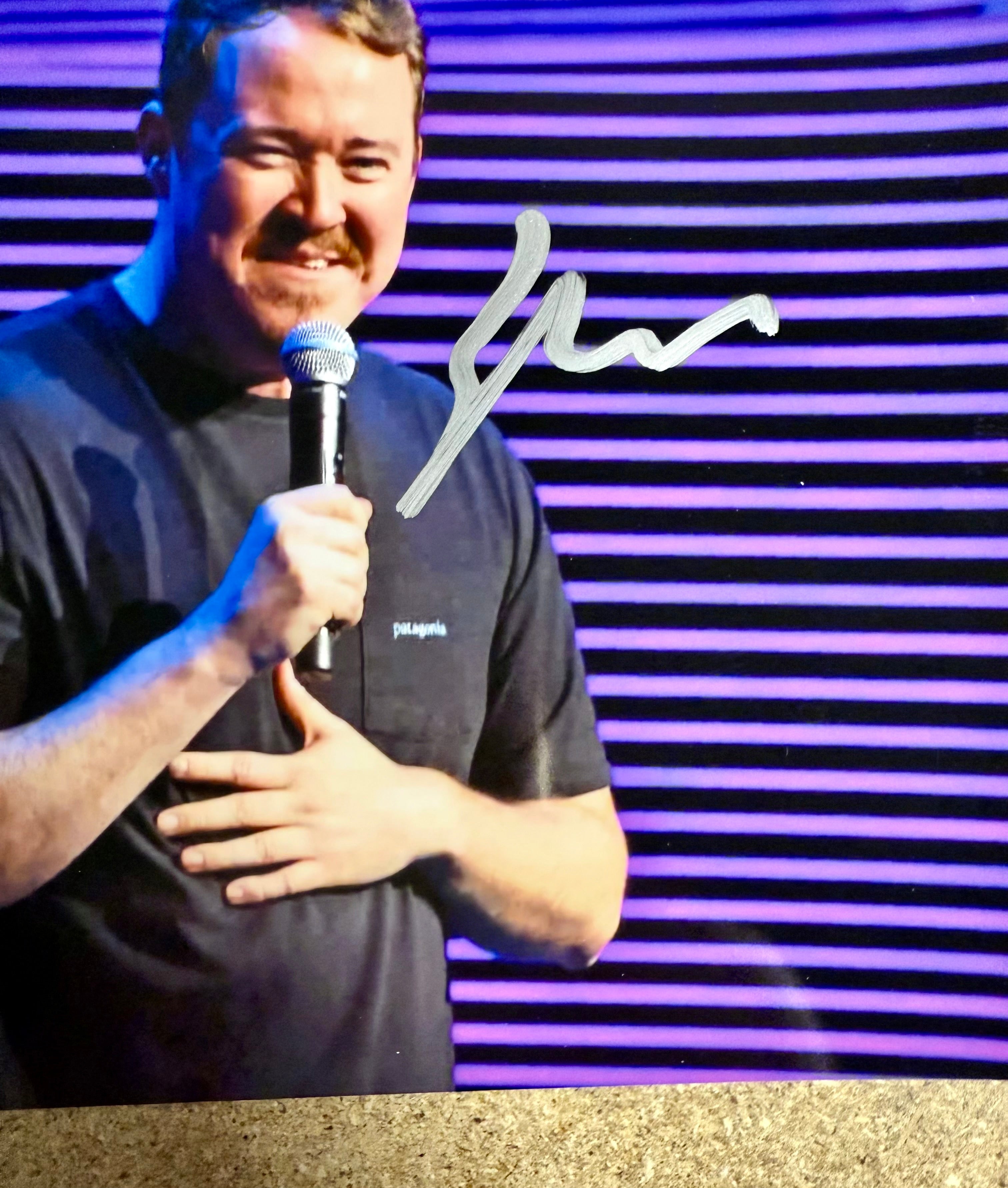 Comedian Shane Gillis Stand Up Signed 8X10 Photo With JSA COA