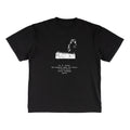 Welcome x Harry Potter Acceptance Boxy Garment-Dyed Tee - Black