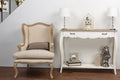 Baxton Studio Bourbonnais Wood Traditional French Console Table