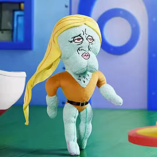 X11 Space SpongeBob SquarePants A Day in the Life of Squidward Blind Box Plush