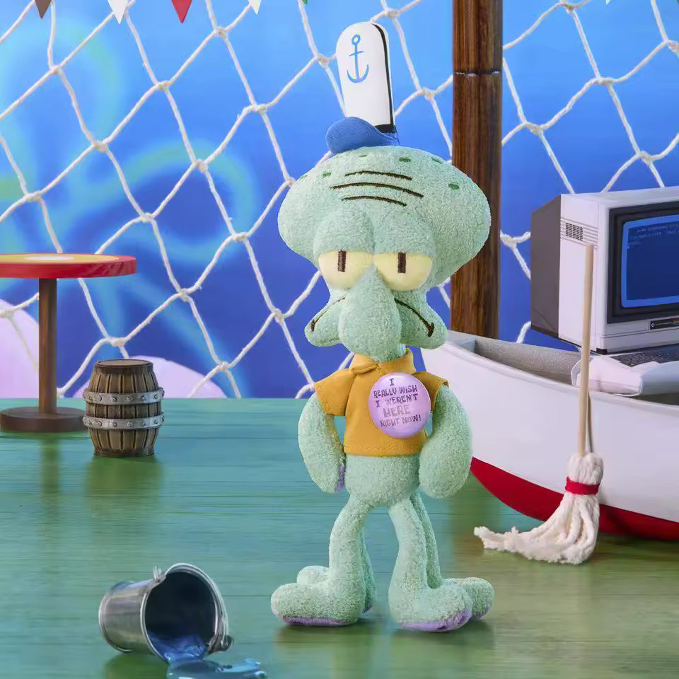 X11 Space SpongeBob SquarePants A Day in the Life of Squidward Blind Box Plush