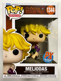 Funko Pop! Animation Meliodas (Demon Mode) #1344 Seven Deadly Sins 2023 PX Preview Exclusive