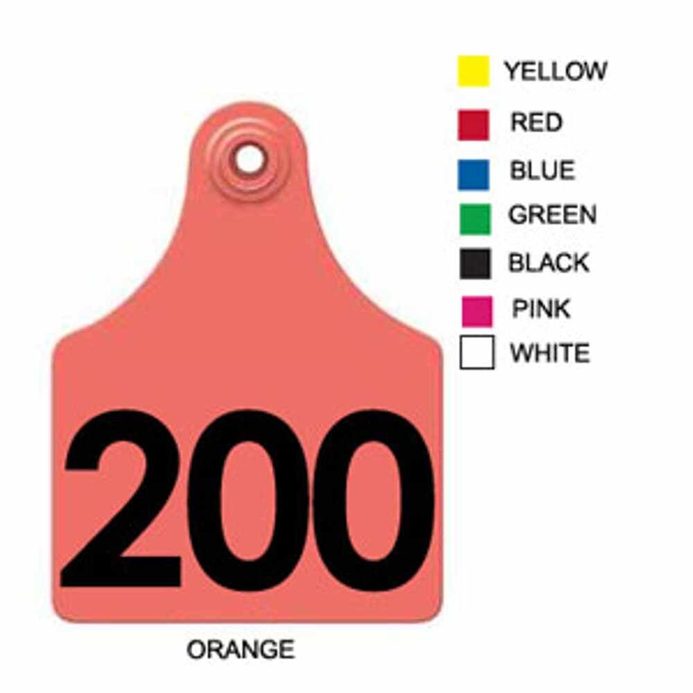 ALLFLEX: LARGE - FEM/SM - ORANGE - 76-100