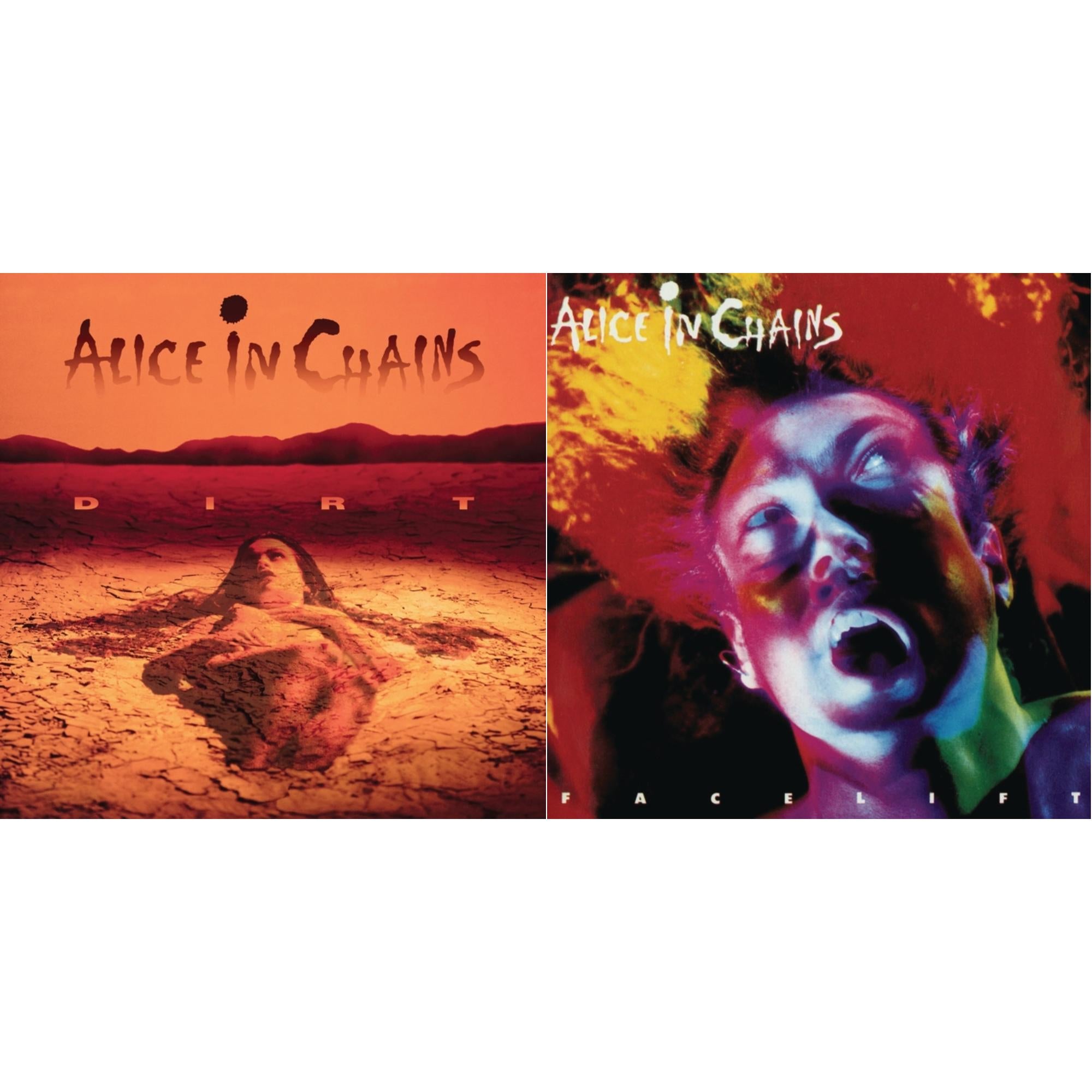Alice In Chains - Facelift (2LP) & Dirt (2LP)