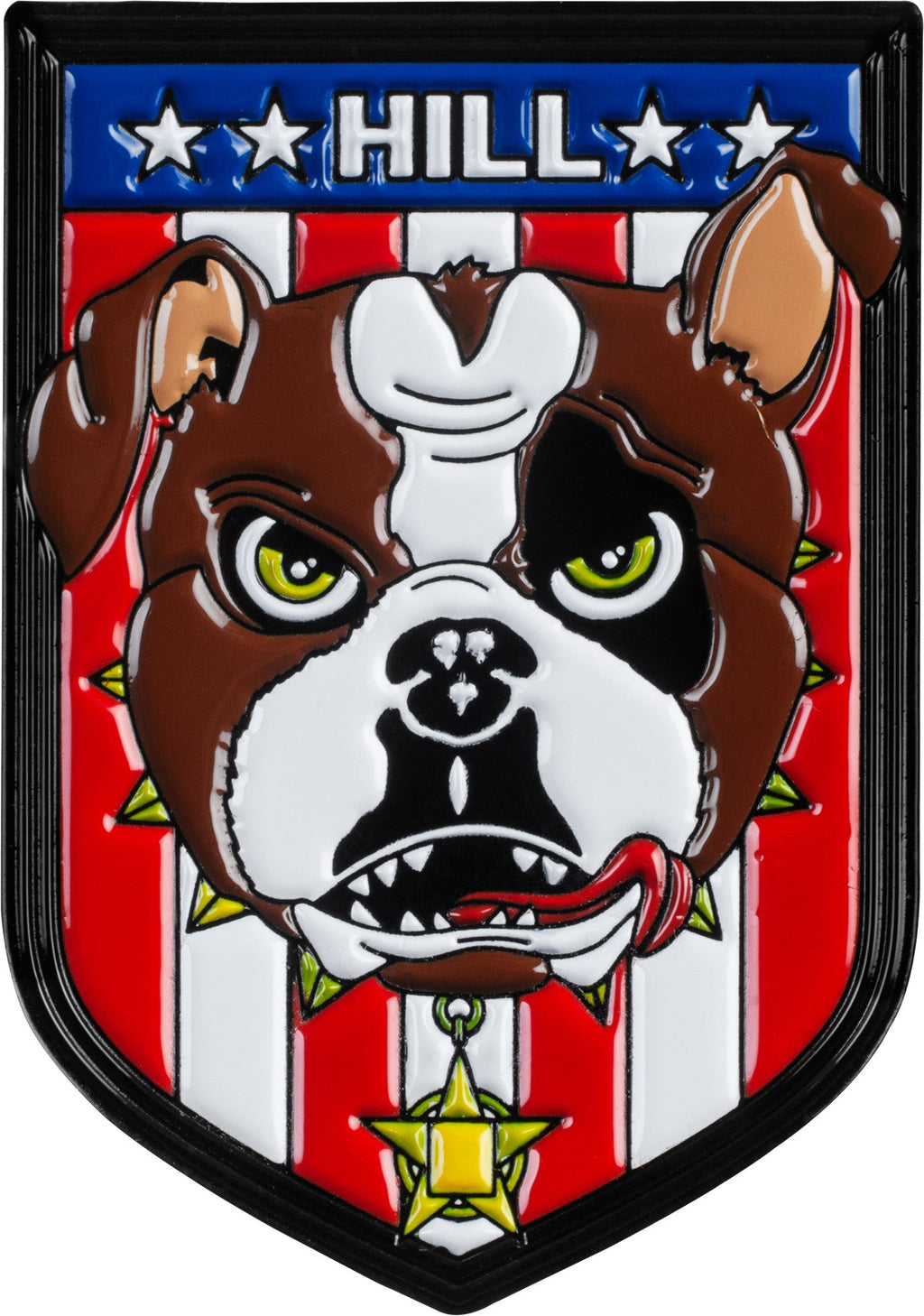 Powell Peralta Frankie Hill Bulldog Lapel Pin