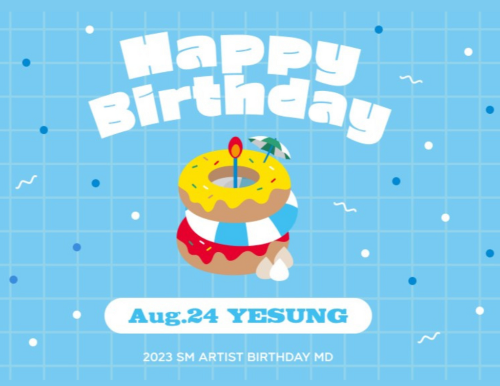 Super Junior Yesung Official MD - Birthday