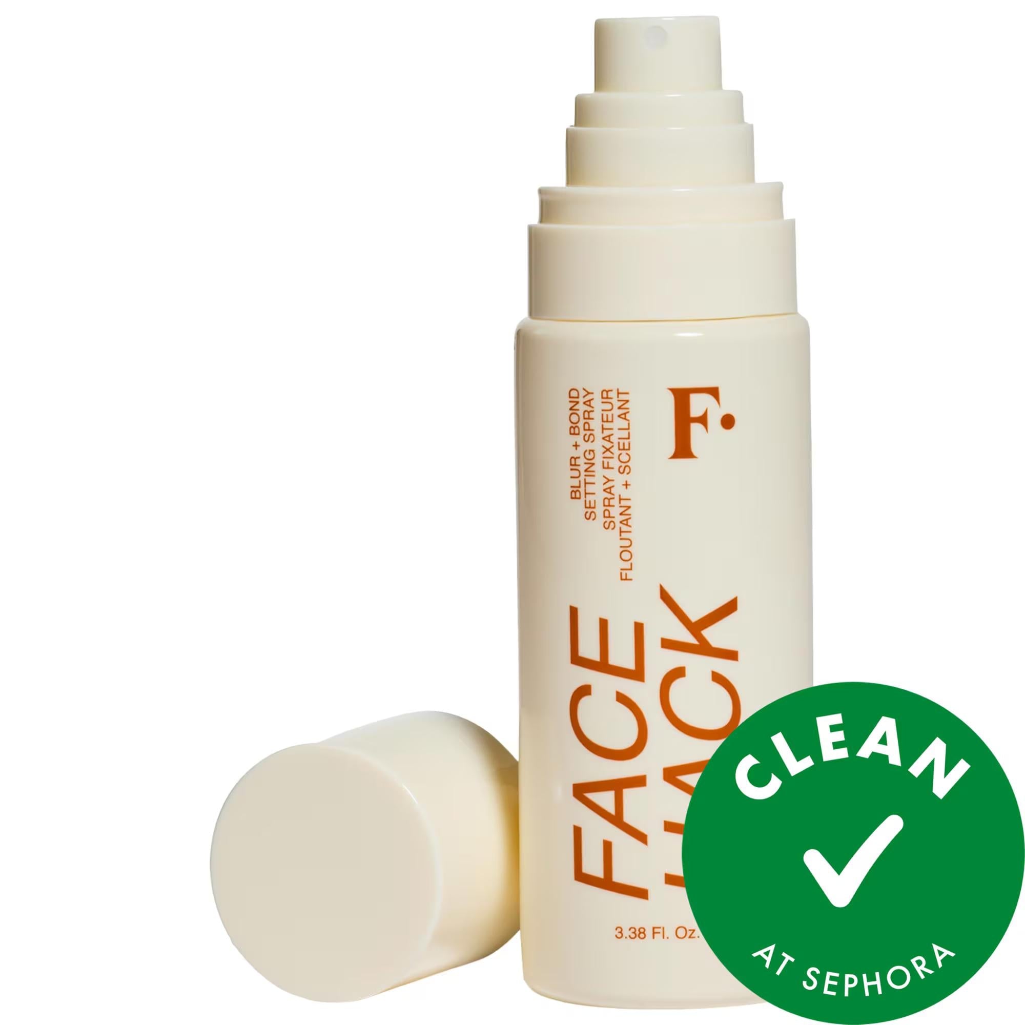 FACE HACK Blur + Bond Setting Spray - Vegan, Cruelty-Free Makeup Setting Spray for Natural Finish