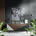 Gray Rose Gold Marble Brushed Aluminium Dibond Wall Art