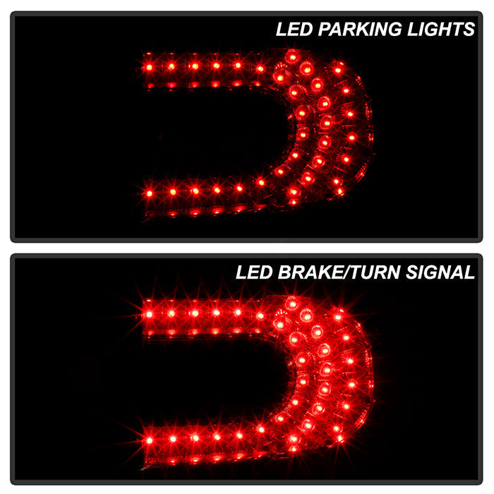 SPYDER Xtune Toyota Fj Cruiser 07-14 LED Tail Lights Smoke ALT-CL-TFJ07-LED-SM 5070586
